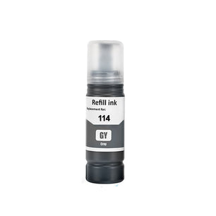 70ml Compatible T114 Refill Ink Bottle For Epson EcoTank ET-8500/ET-8550