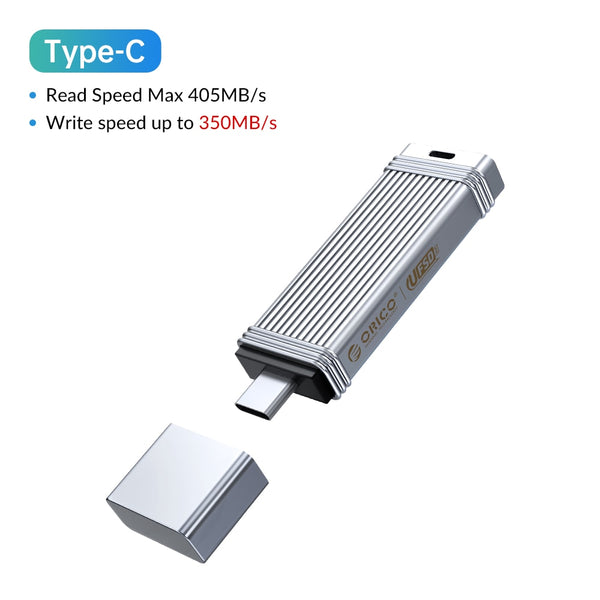 64GB - 512GB Metal USB 3.2 Type C 405MB/s Speed Pen Drive