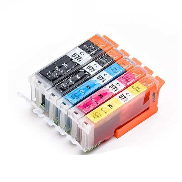 PGI-570 CLI-571 Ink Cartridge For Canon PIXMA MG5750 - MG7750