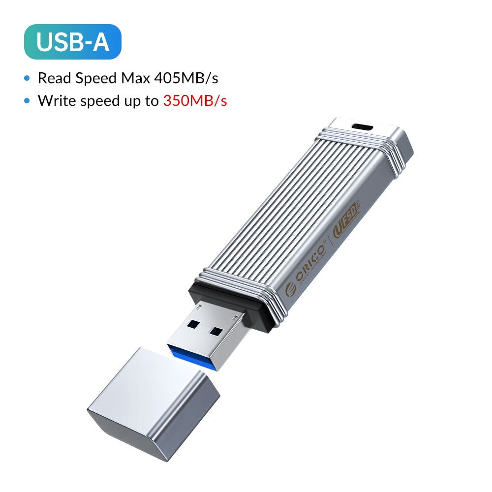 64GB - 512GB Metal USB 3.2 Type C 405MB/s Speed Pen Drive