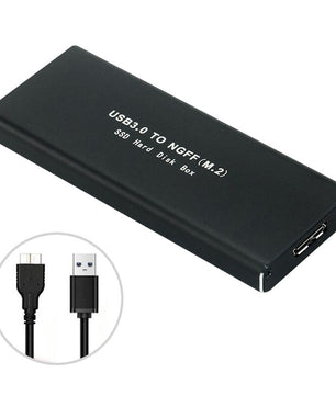 External M.2 USB 3.0 SSD Cooling Metal Case Enclosure