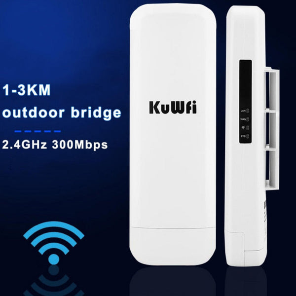 2.4Ghz Wireless 300Mbps Speed Signals Range Increaser Router
