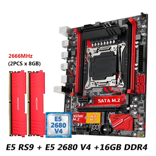 16GB LGA 2011-3 Intel LGA 2011-3 Xeon E5 2680 V4 DDR4 Motherboard