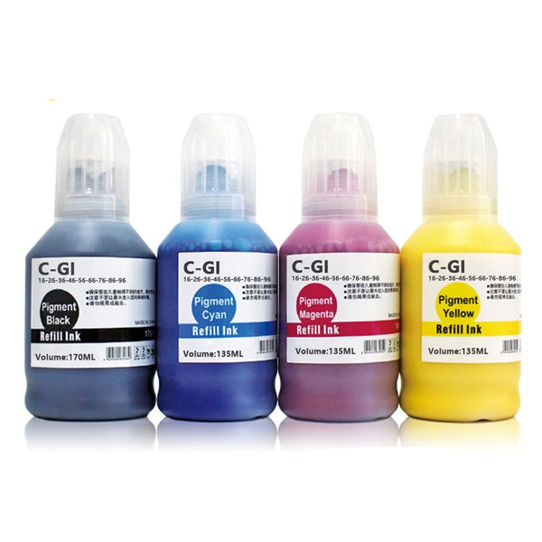 170ml GI-76 Ink Refill Kit For Canon MAXIFY GX6070 GX7070 Printer