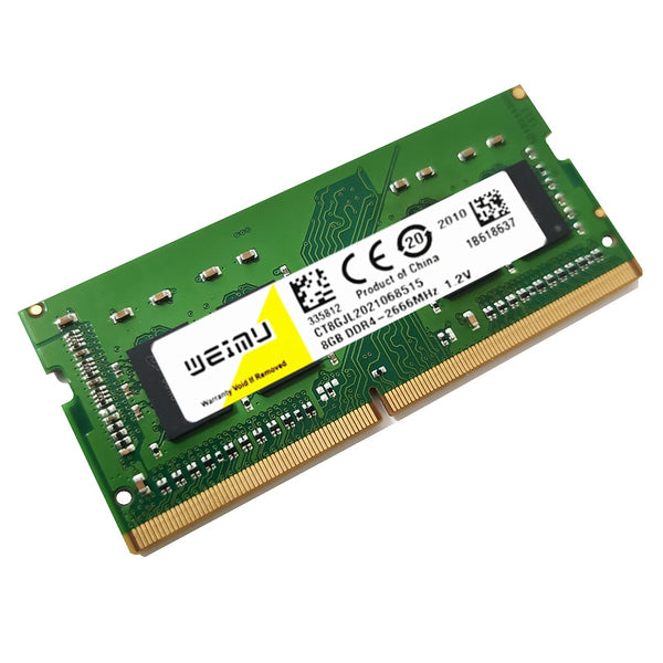 4GB - 16GB 1.2V 288 Pins DDR4 2666 Memory RAM For Laptop
