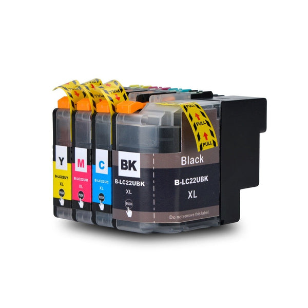 LC22UXL Ink Cartridge For Brother DCP-J785DW MFC-J985DW Printer
