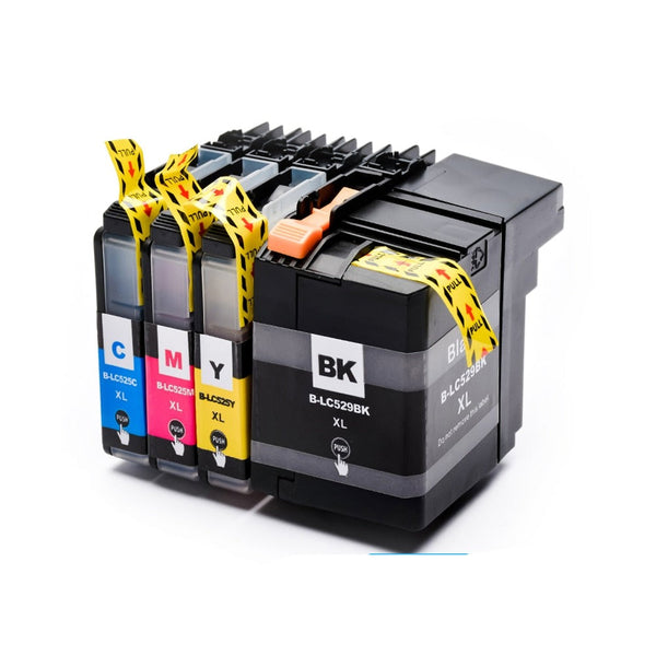 525XL - 529XL Ink Cartridge For Brother DCP-J100 DCP-J105 MFC-J200 Printer