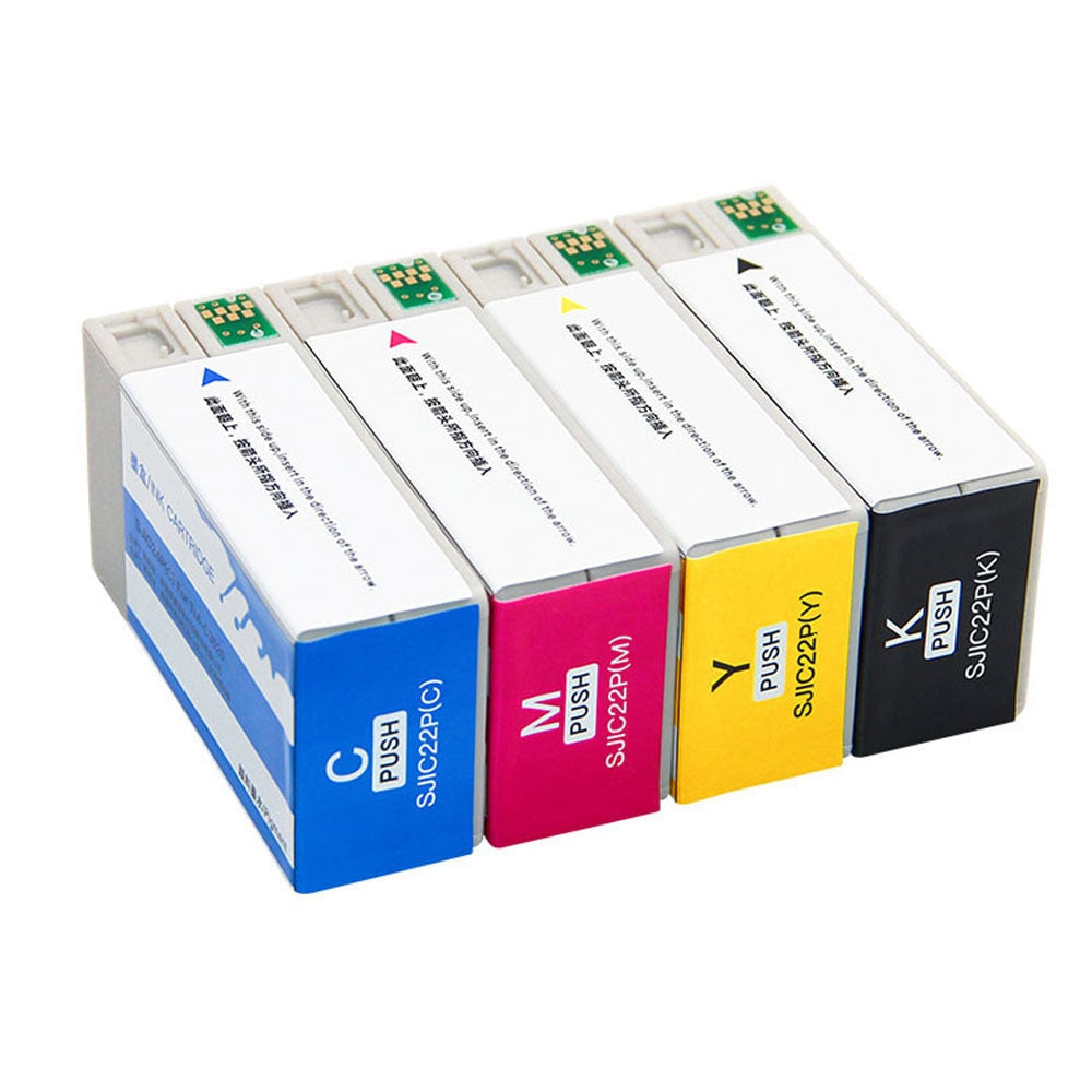Compatible Pigmented Ink Cartridges For Epson TM-C3500 Series
