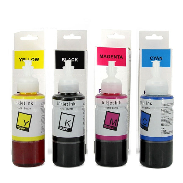 70ml T6641 - T6644 Compatible Ink Refill Kit Bottle For EPSON L100-L555