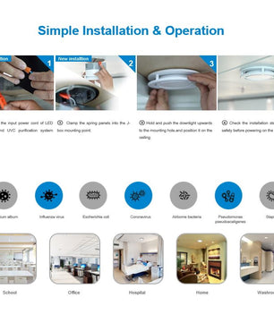 UV Downlight Sterilizer (Wholesale Only)