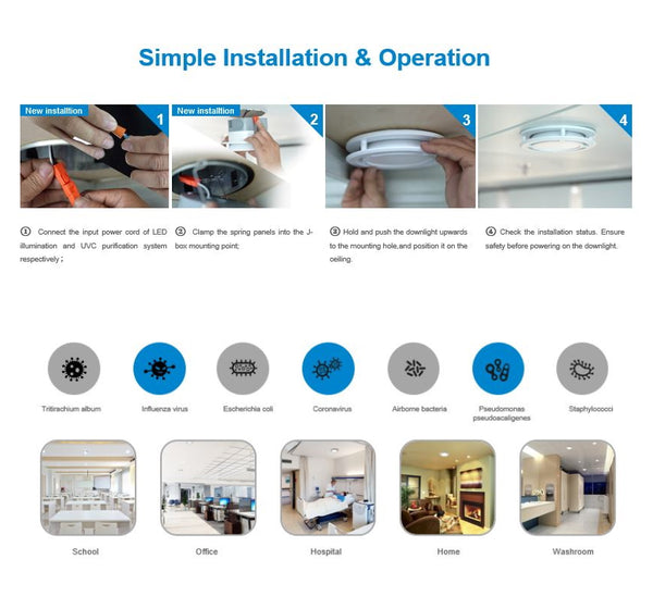 UV Downlight Sterilizer