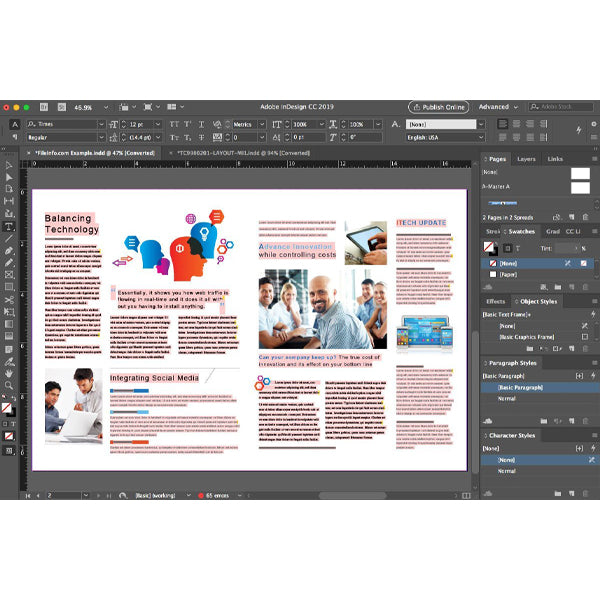 Adobe InDesign CC