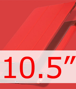 Leather Shockproof Back Stand Support Bifold Tablet Cover