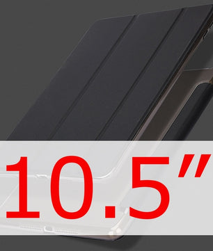 Leather Shockproof Back Stand Support Bifold Tablet Cover