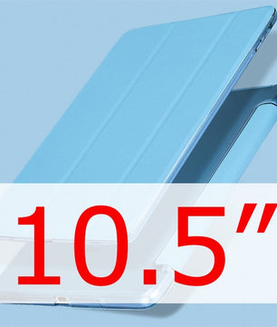 Leather Shockproof Back Stand Support Bifold Tablet Cover