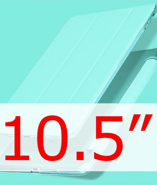 Leather Shockproof Back Stand Support Bifold Tablet Cover