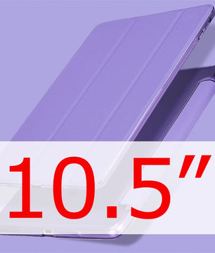 Leather Shockproof Back Stand Support Bifold Tablet Cover