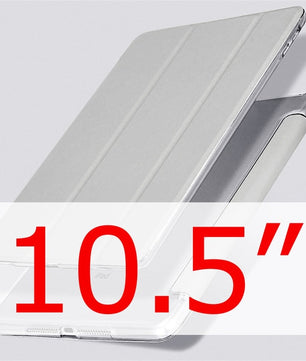 Leather Shockproof Back Stand Support Bifold Tablet Cover