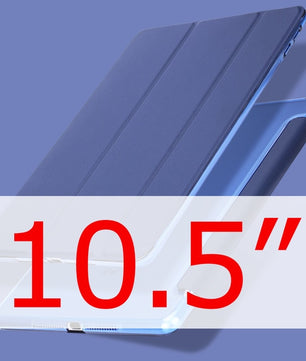 Leather Shockproof Back Stand Support Bifold Tablet Cover