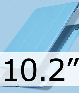 Leather Shockproof Back Stand Support Bifold Tablet Cover