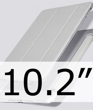 Leather Shockproof Back Stand Support Bifold Tablet Cover