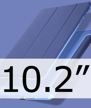 Leather Shockproof Back Stand Support Bifold Tablet Cover