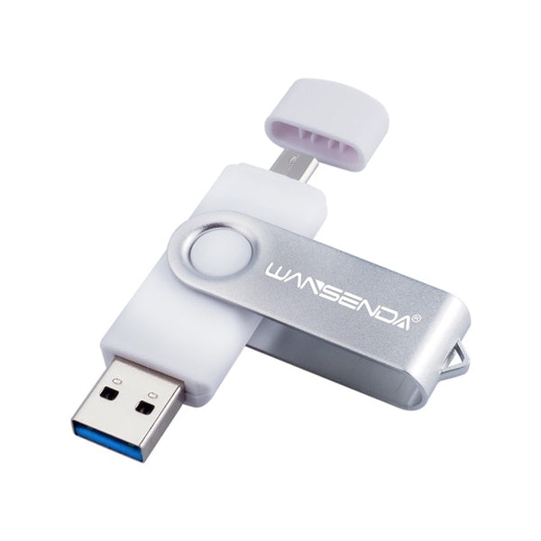 8GB to 256GB Micro USB 3.0 High Capacity Swivel Pen Drive