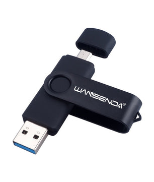8GB to 256GB Micro USB 3.0 High Capacity Swivel Pen Drive