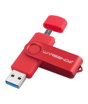 8GB to 256GB Micro USB 3.0 High Capacity Swivel Pen Drive
