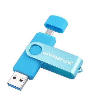 8GB to 256GB Micro USB 3.0 High Capacity Swivel Pen Drive
