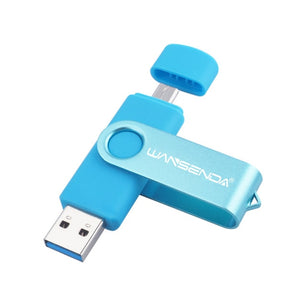 8GB to 256GB Micro USB 3.0 High Capacity Swivel Pen Drive