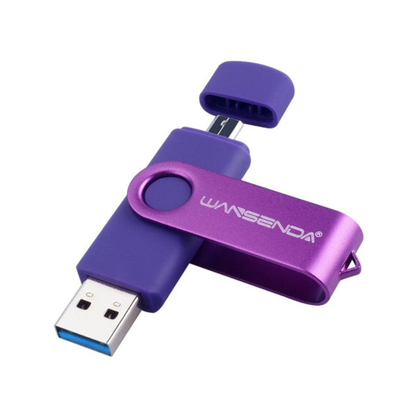 8GB to 256GB Micro USB 3.0 High Capacity Swivel Pen Drive