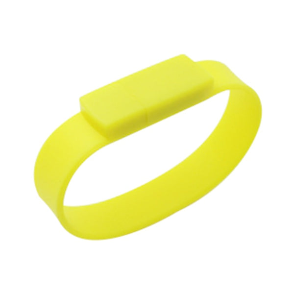8GB To 256GB USB Colorful Silicone Bracelet Memory Pen Drive