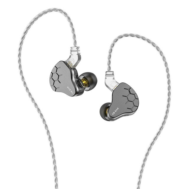 In-Ear Hybrid Driver Metal Bass Wired Gaming Earphone