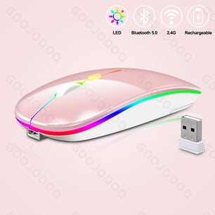 2.4GHz 1600DPI USB Wireless Optical Rechargeable Gaming Mouse