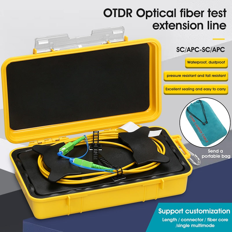 500M To 2KM OTDR Eliminator Fiber Optic Launch Cable Box