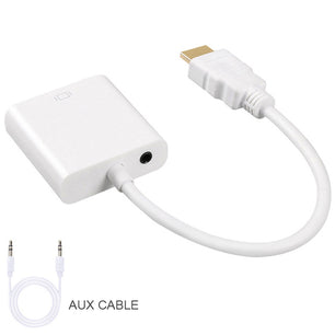 HDMI to VGA Digital Analog Video Audio Converter Cable