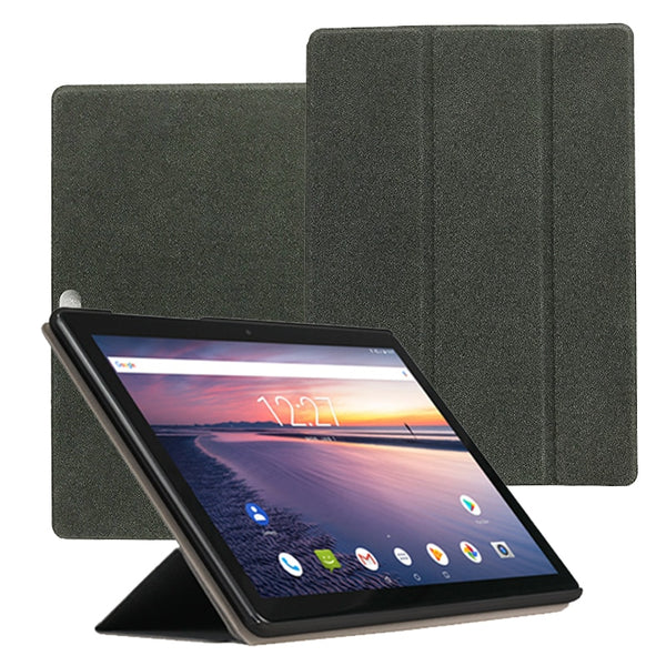 Leather Shockproof Back Stand Bifold Magnetic Flip Tablet Cover