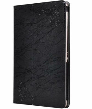 Leather Shockproof Back Stand Bifold Magnetic Flip Tablet Cover