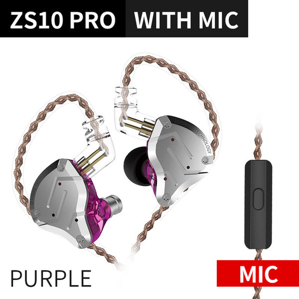 Heavy Bass HIFI Mic Earbuds With Detachable Cable